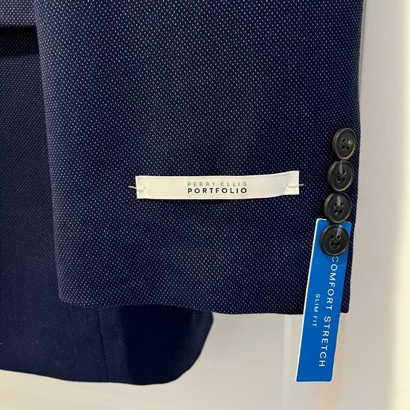 New Suit - Perry Ellis - Tags On - Picture 3 of 7